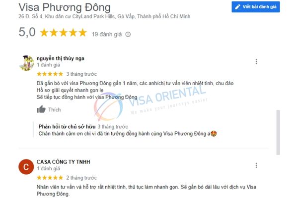 Dịch vụ visa uy tín tại Hồ Chí Minh