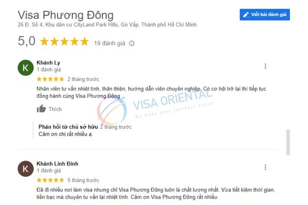 Dịch vụ visa uy tín tại Thành phố Hồ Chí Minh