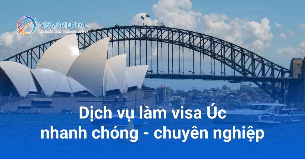 Dịch vụ visa Úc với thủ tục đơn giản