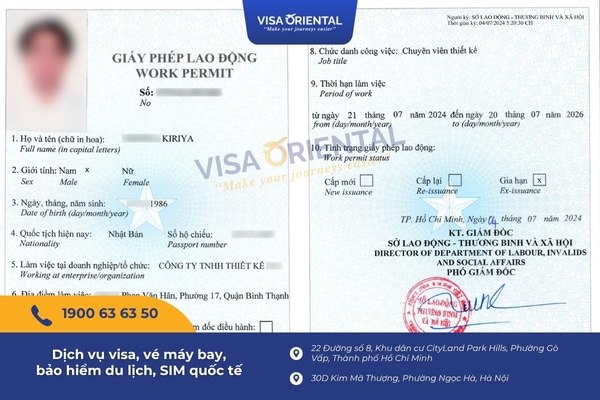 Bệnh viện khám sức khoẻ làm work permit