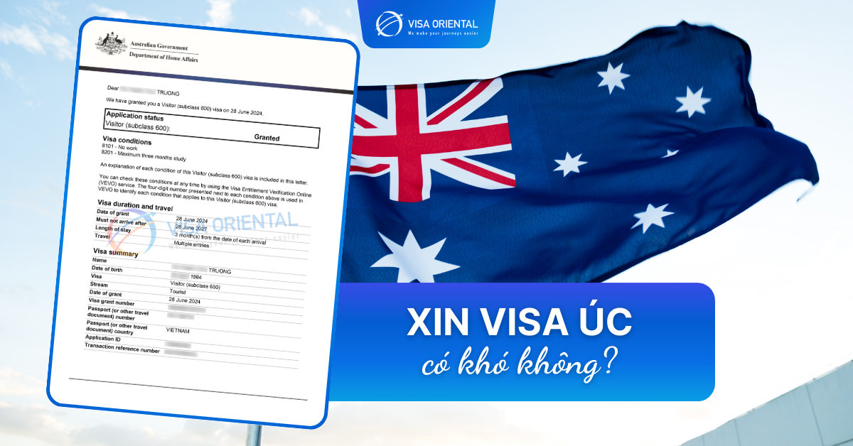 Các loại visa Úc