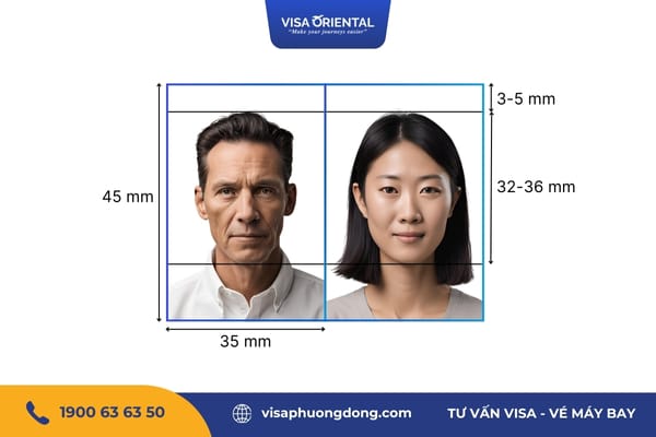 Cách chụp ảnh visa Đài Loan đúng chuẩn