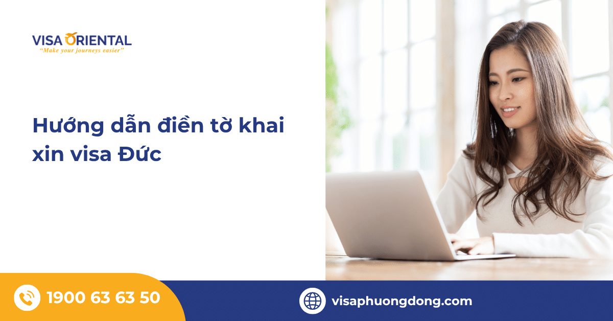 Cách điền đơn xin thị thực Đức