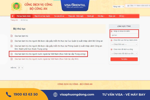 Cách gia hạn visa cho người nước ngoài