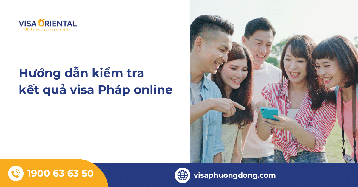 Kiểm tra kết quả visa Pháp
