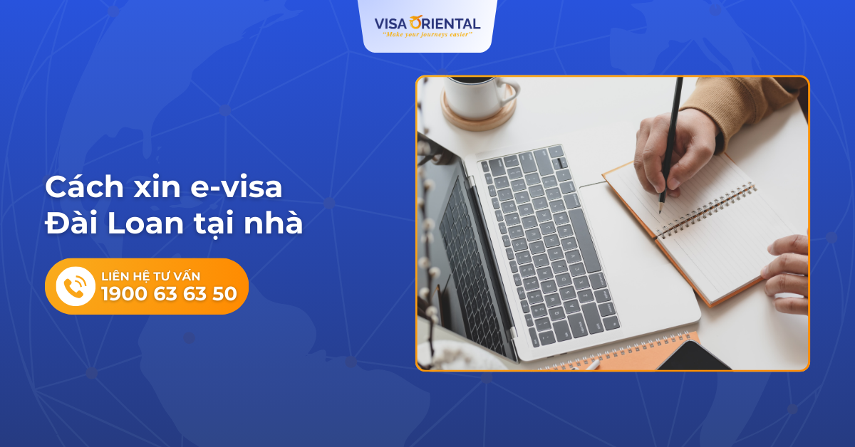 Cách xin e-visa Đài Loan tại nhà