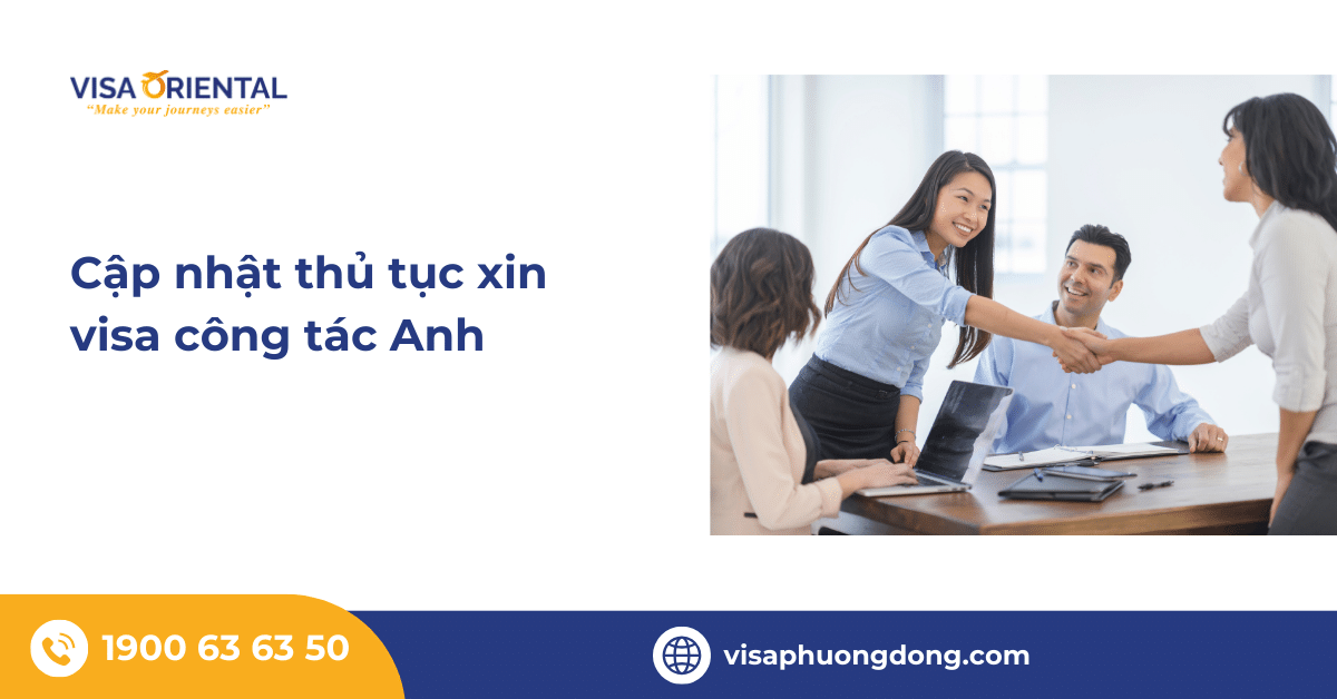 Cập nhật thủ tục xin visa thương mại Anh mới nhất