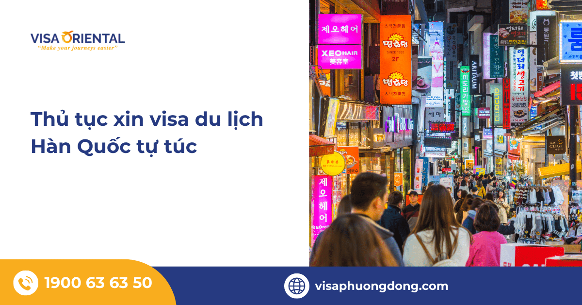 Cập nhật thủ tục xin visa du lịch Hàn Quốc tự túc
