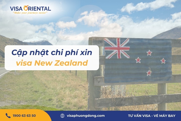 Chi phí xin visa New Zealand