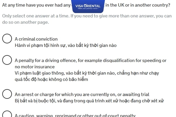 Cung cấp lịch sử pháp lý