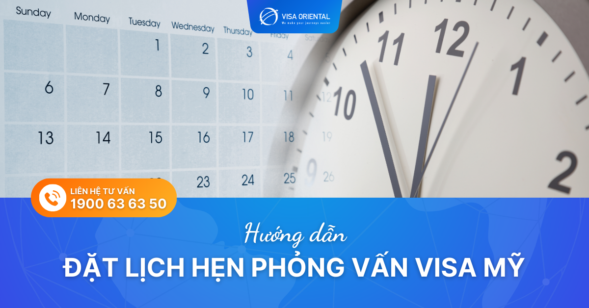 Đăng ký phỏng vấn visa Mỹ