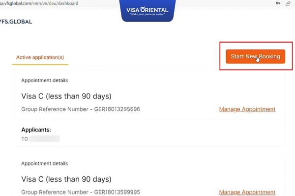 Đặt lịch hẹn visa Anh mới