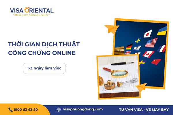 Dịch thuật công chứng online mất bao lâu