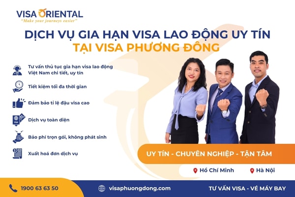Dịch vụ gia hạn visa lao động Việt Nam