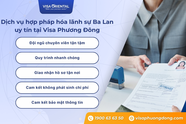 Dịch vụ hợp pháp hóa lãnh sự Ba Lan uy tín