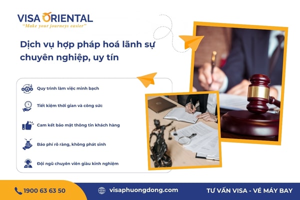 Dịch vụ hợp pháp hoá lãnh sự giấy đăng ký kết hôn