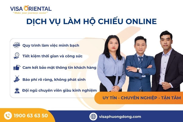 Dịch vụ làm hộ chiếu cho trẻ em
