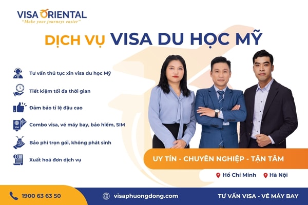 Dịch vụ xin visa du học Mỹ trọn gói uy tín