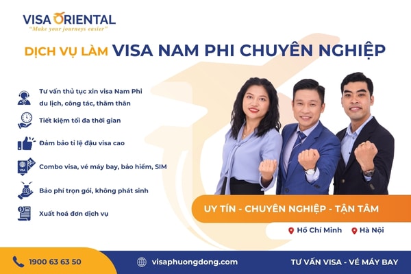 Dịch vụ visa Nam Phi tại Visa Phương Đông