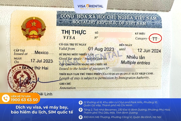 Dịch vụ làm visa nhập cảnh Việt Nam