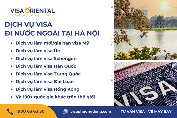 Dịch vụ làm visa ở Hà Nội