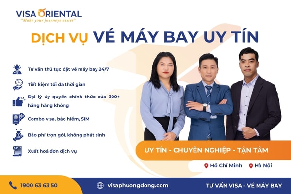 Dịch vụ vé máy bay uy tín trên toàn quốc
