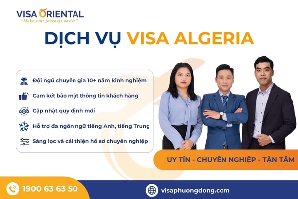 Dịch vụ visa Algeria