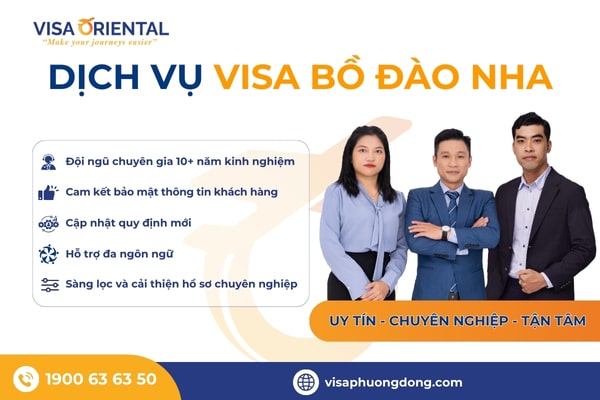 Dịch vụ visa Bồ Đào Nha chuyên nghiệp