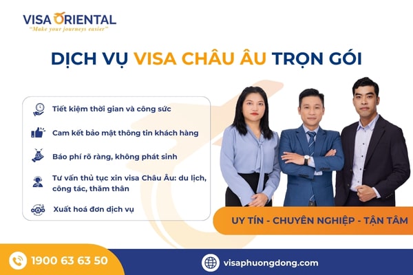Dịch vụ visa Châu Âu trọn gói