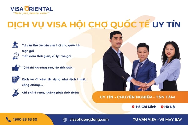 Dịch vụ visa hội chợ quốc tế uy tín