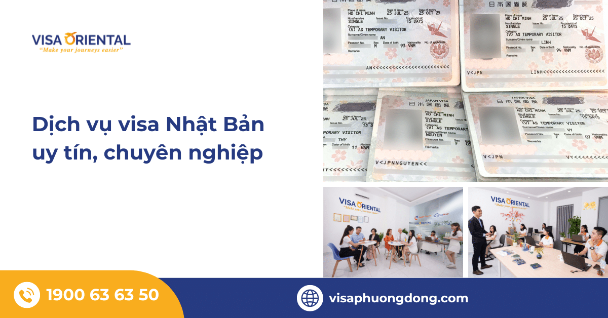 Dịch vụ visa Nhật Bản uy tín, chuyên nghiệp