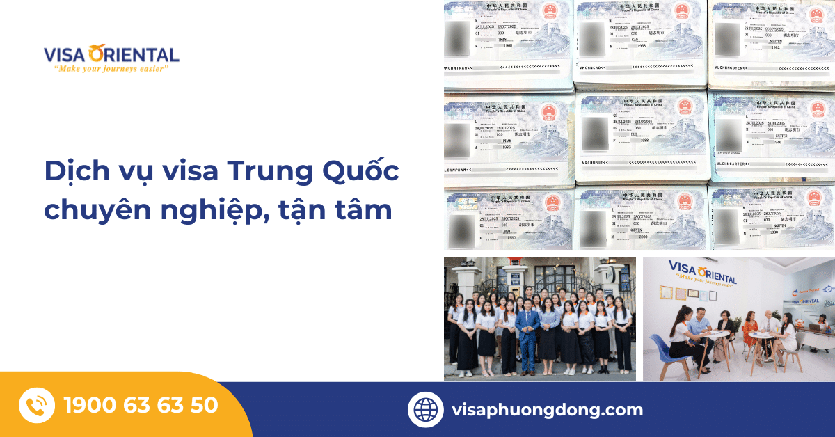 Dịch vụ visa Trung Quốc trọn gói uy tín, chuyên nghiệp