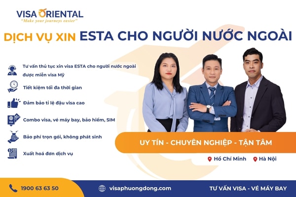 Dịch vụ xin ESTA uy tín