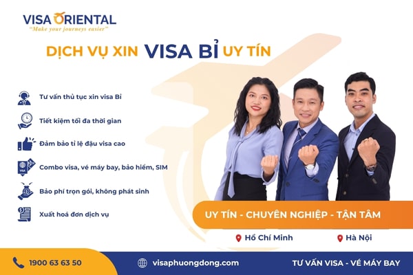 Dịch vụ xin visa Bỉ