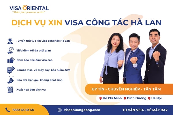 Dịch vụ xin visa đi công tác Hà Lan uy tín