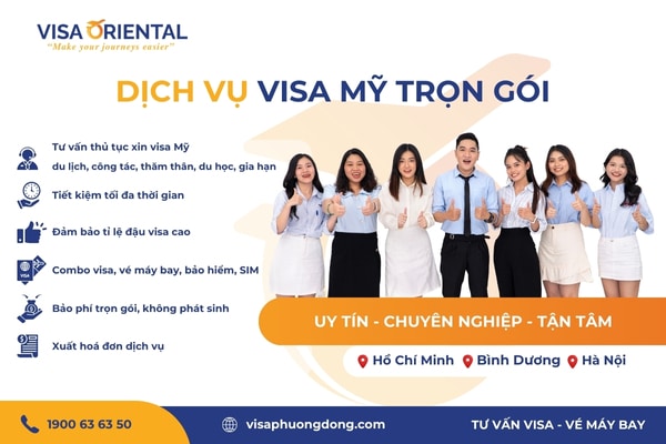 Dịch vụ làm visa Mỹ uy tín toàn quốc