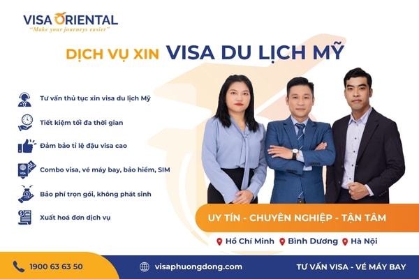 Dịch vụ xin visa du lịch Mỹ trọn gói, uy tín