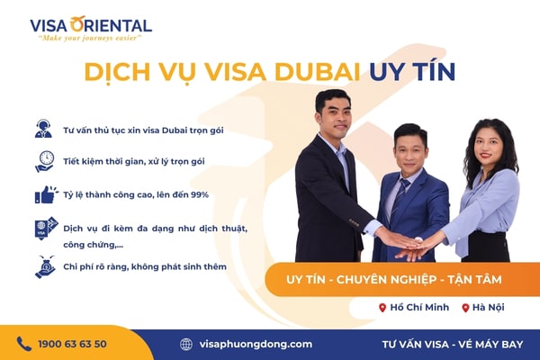 Dịch vụ visa Dubai trọn gói