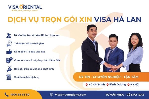 Dịch vụ xin visa Hà Lan trọn gói