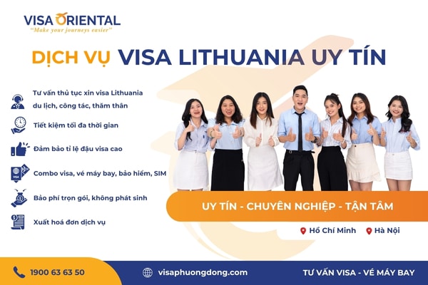 Dịch vụ visa Lithuania tại Visa Phương Đông có gì nổi bật