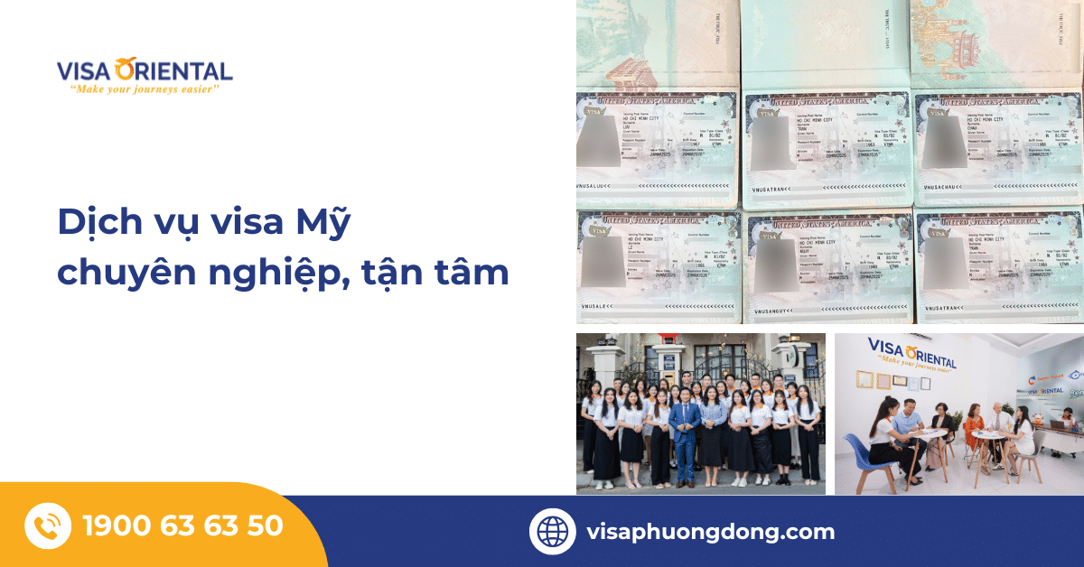 Dịch vụ xin visa Mỹ chuyên nghiệp, tận tâm