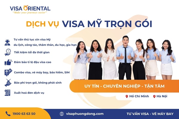 Công ty làm visa Mỹ uy tín toàn quốc