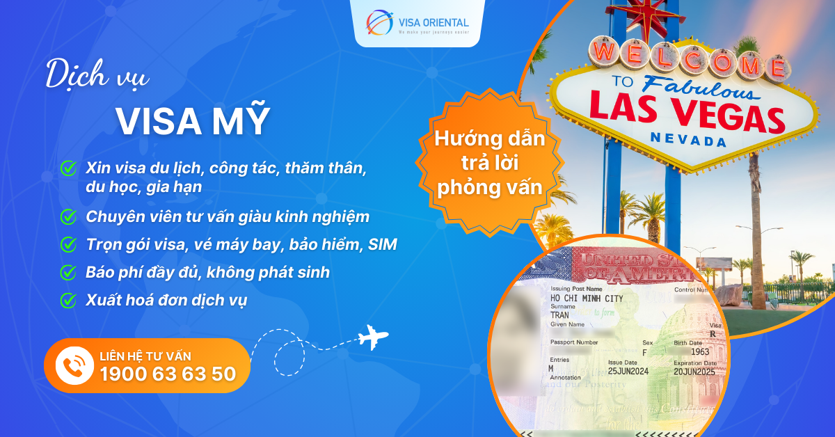 Dịch vụ xin visa Mỹ