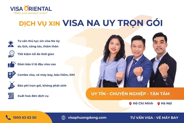 Dịch vụ visa Na Uy uy tín, chuyên nghiệp trên toàn quốc
