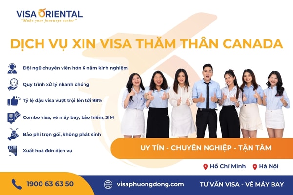 Dịch vụ xin visa thăm thân Canada