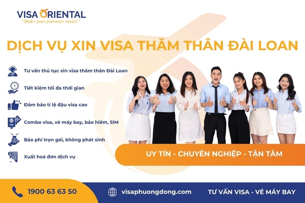 Dịch vụ xin visa thăm thân Đài Loan