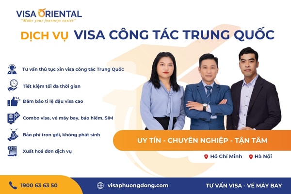 Dịch vụ visa thương mại Trung Quốc uy tín dành cho doanh nghiệp