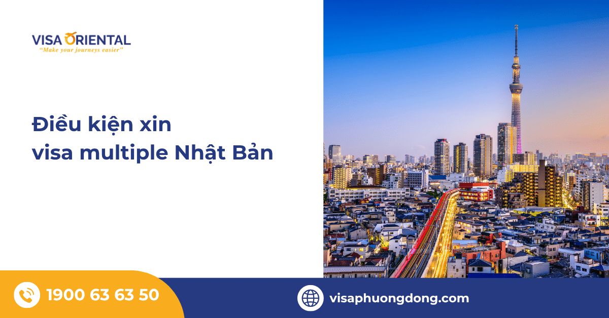 Điều kiện xin visa multiple Nhật Bản