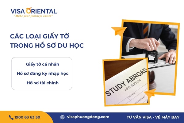 Hồ sơ du học gồm những giấy tờ gì