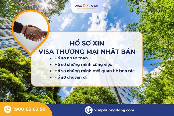 Hồ sơ xin visa thương mại Nhật Bản